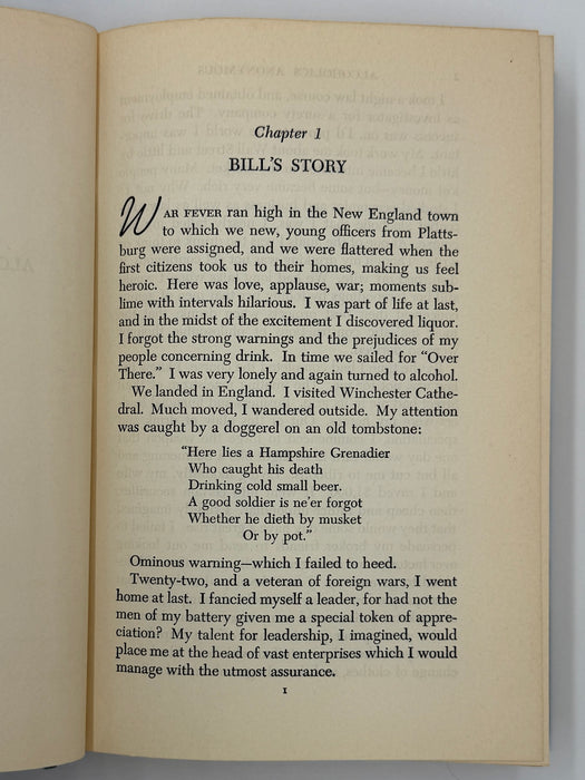 Alcoholics Anonymous Second Edition 4th Printing from 1960 - ODJ