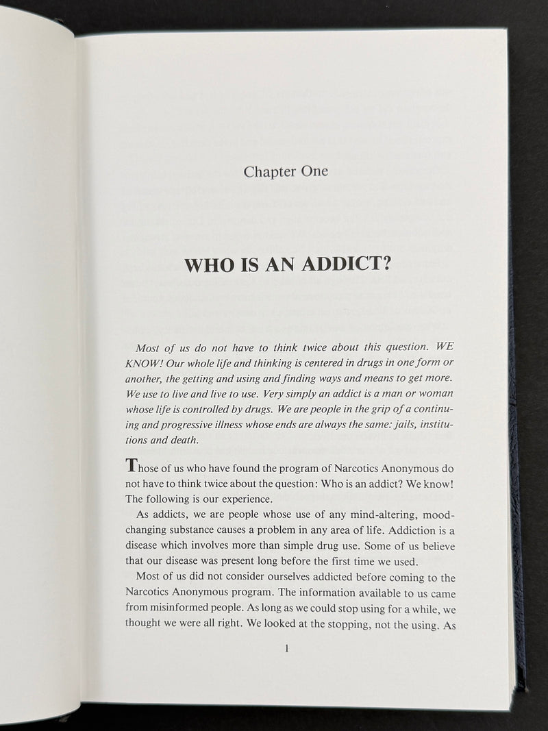Narcotics Anonymous — Third Edition, Second Printing — February 1985