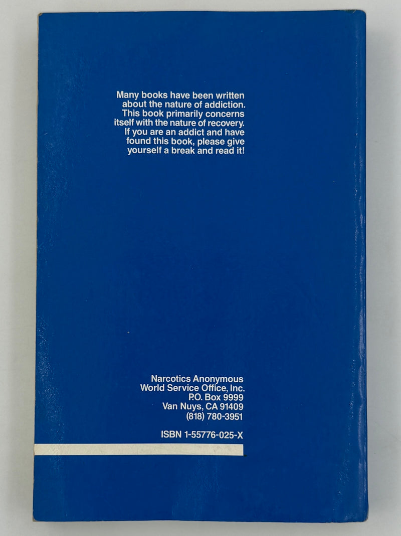 Narcotics Anonymous — Fourth Edition, First Softcover Printing | 1988
