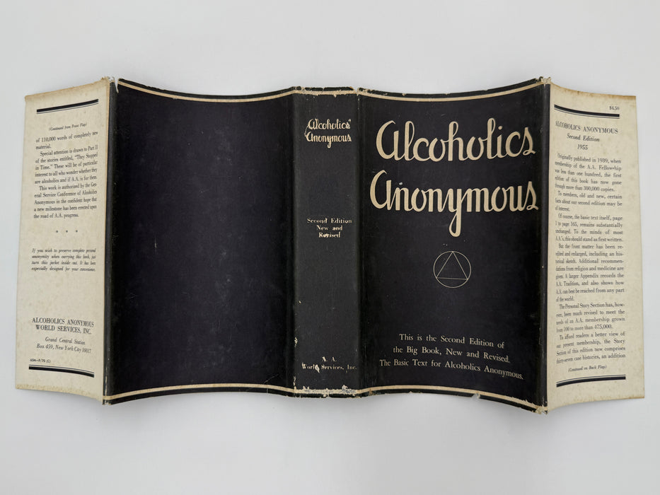 Alcoholics Anonymous Second Edition Big Book 11th Printing with ODJ