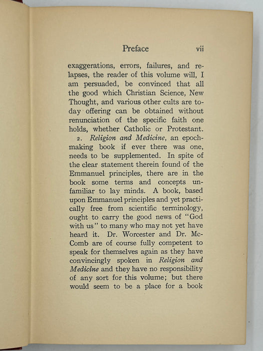 The Emmanuel Movement in a New England Town by Lyman P. Powell from 1909