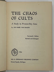 The Chaos of Cults: A Study in Present-Day Isms by Jan Karel Van Baalen Recovery Collectibles