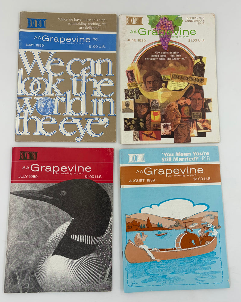 AA Grapevine Complete Set 1989