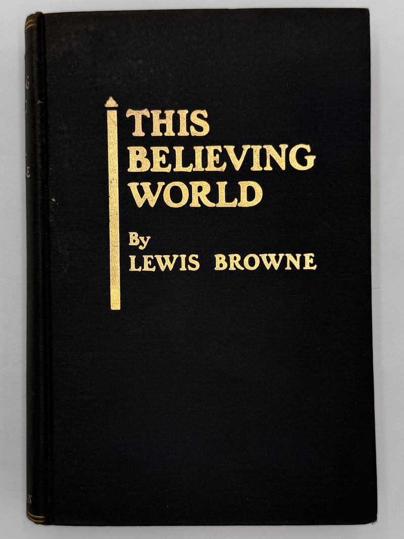 This Believing World by Lewis Browne - ODJ