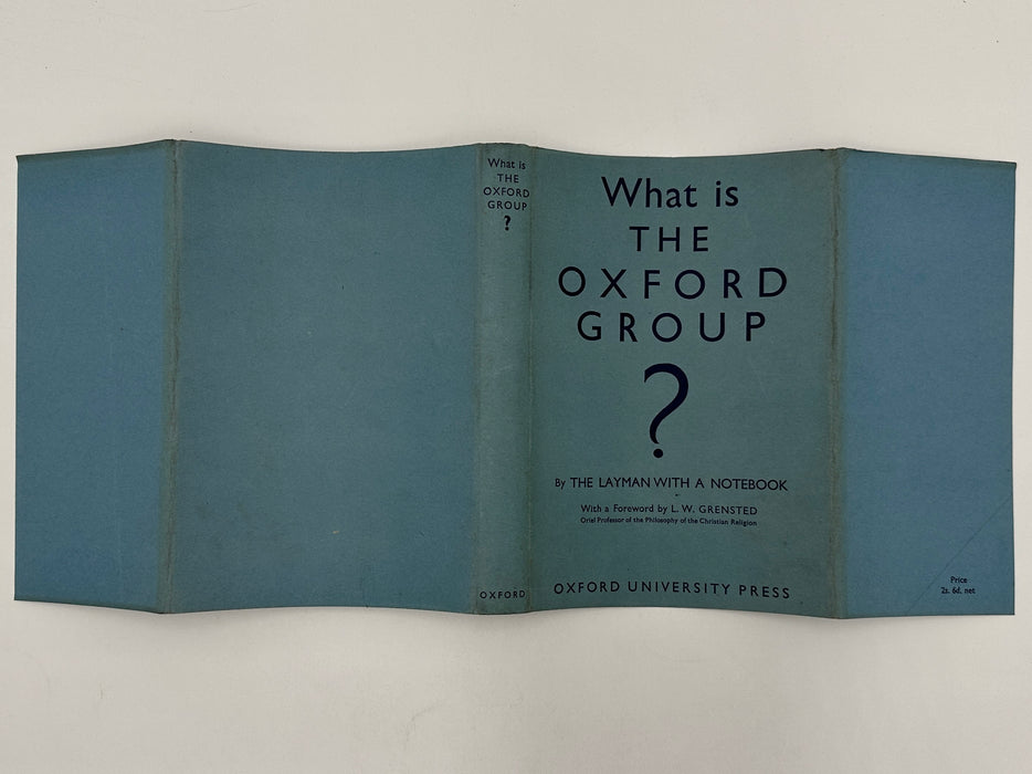 What is The Oxford Group? - Fourth Printing from 1935 West Coast Collection