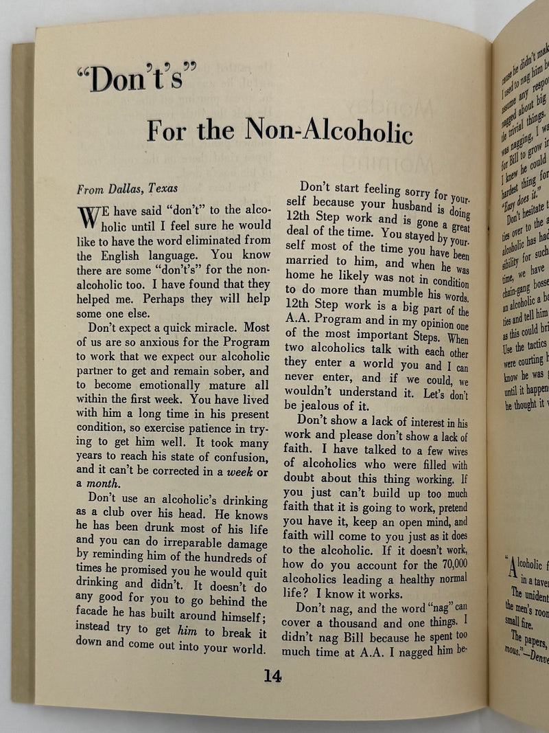 AA Grapevine from August 1949