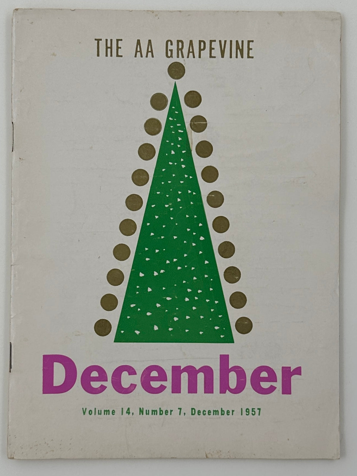 AA Grapevine from December 1957 - The Greatest Gift of All by Bill