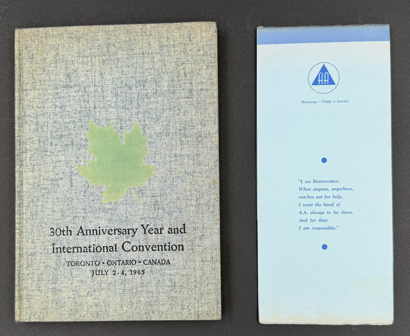 1965 Alcoholics Anonymous 30th Anniversary International Convention Collection