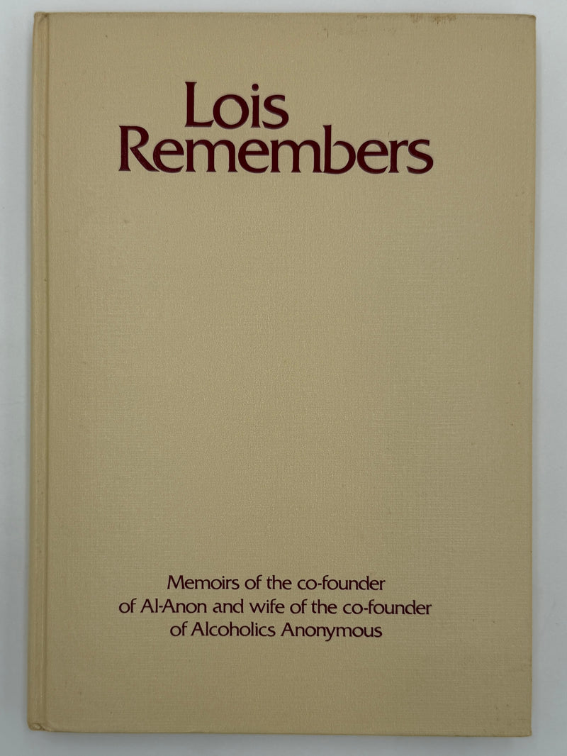 Lois Remembers - First Printing from 1979 - ODJ