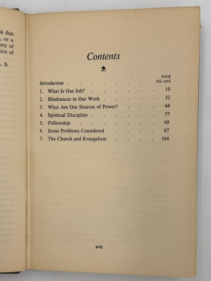 The Church Alive by Samuel M. Shoemaker - First English Edition 1952