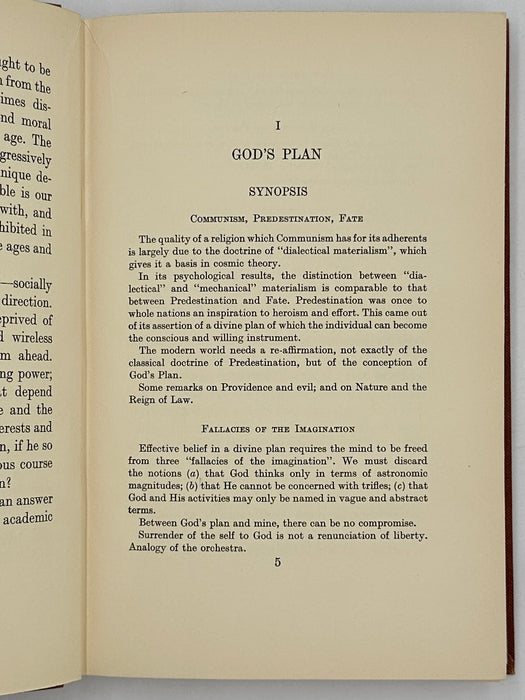 The God Who Speaks by Burnett Hillman Streeter from 1936 - ODJ