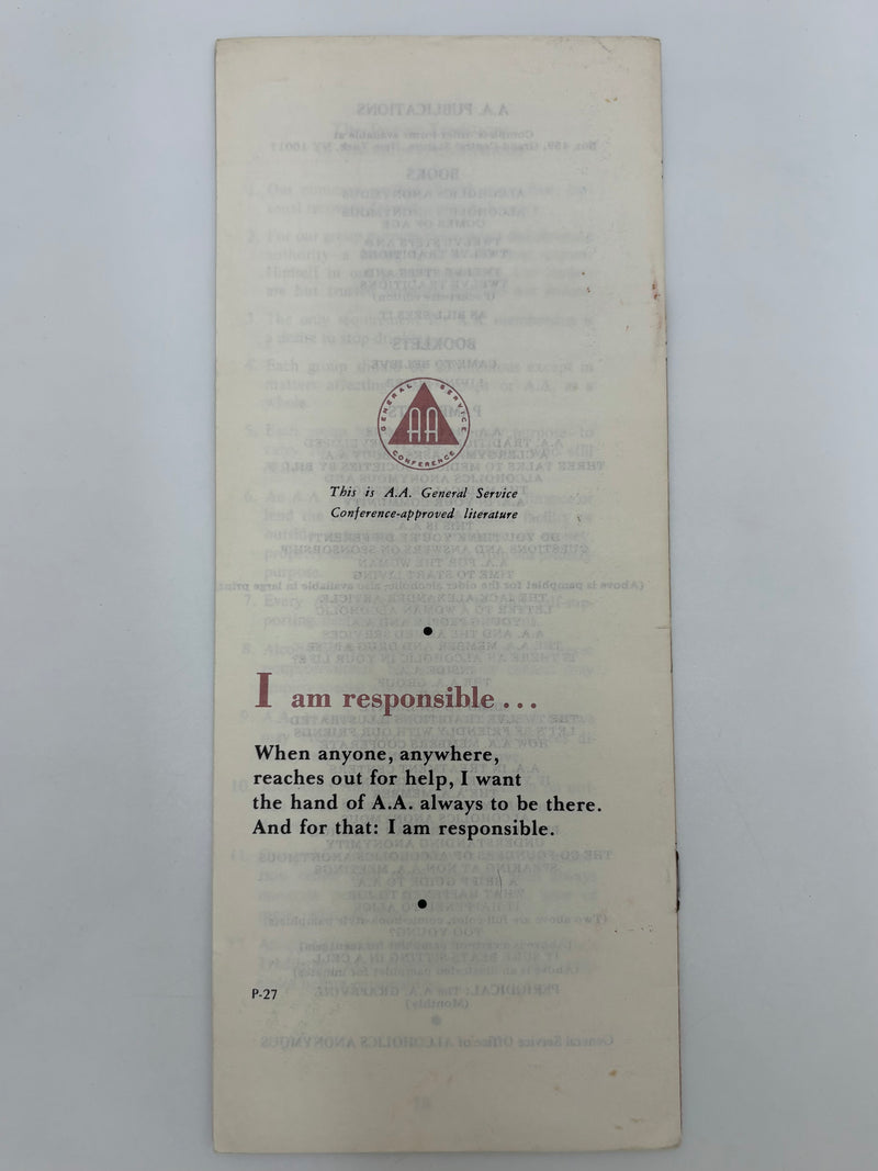 A.A. In Treatment Centers - 1980