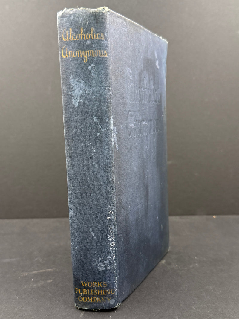 Alcoholics Anonymous — First Edition, Seventh Printing — January 1945