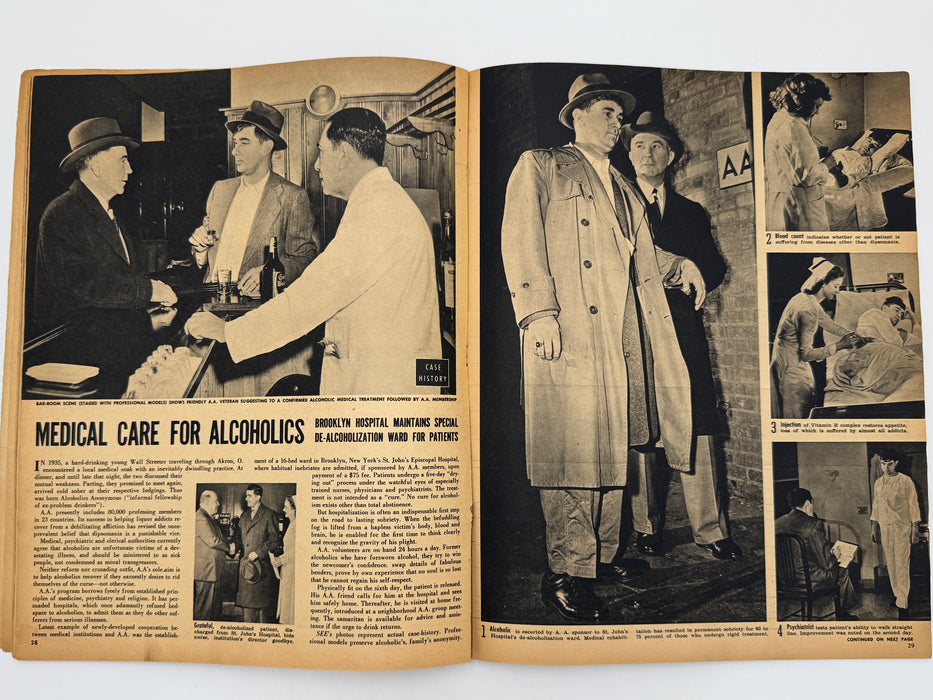 See Magazine - Medical Care for Alcoholics - September 1949