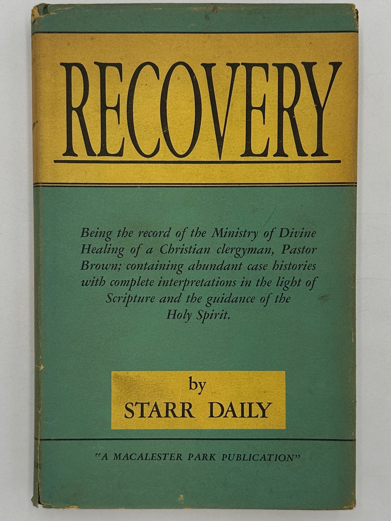 Recovery by Starr Daily