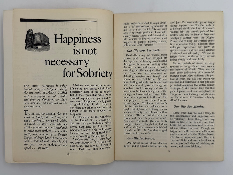 AA Grapevine from June 1956