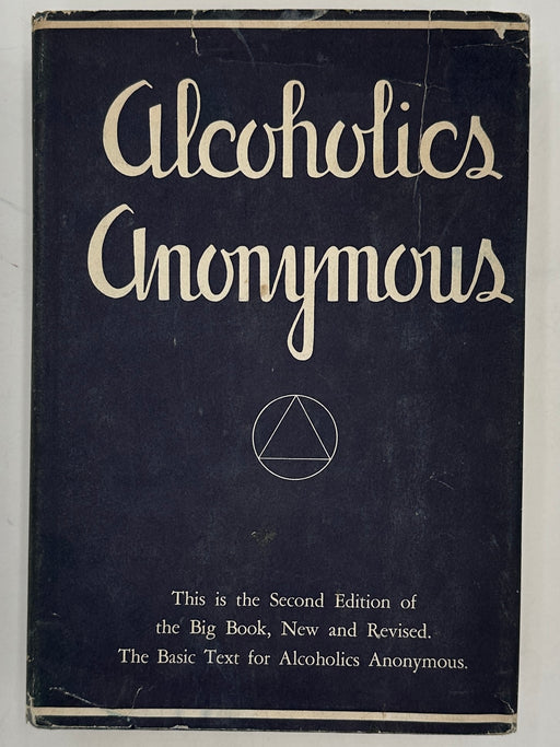 Alcoholics Anonymous Second Edition 9th Printing with ODJ Recovery Collectibles