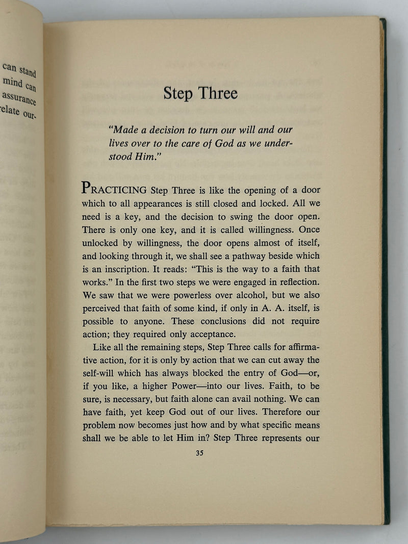 Twelve Steps and Twelve Traditions — First Edition, First Printing (1953) Alcoholics Anonymous Publishing, Inc. — Original Dust Jacket