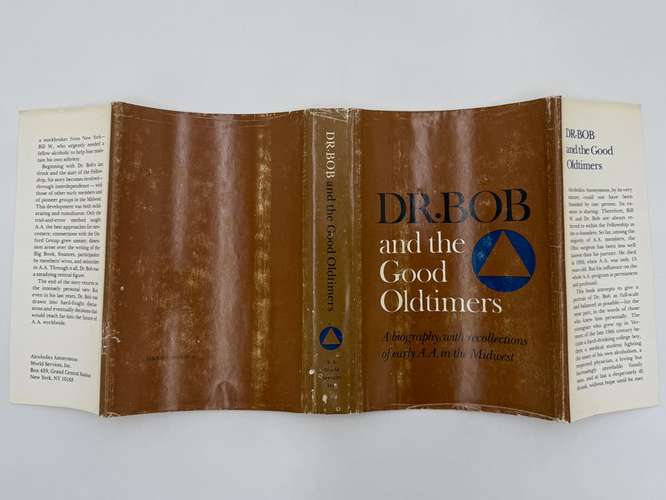 Dr. Bob and the Good Oldtimers - First Printing 1980 - with Original Jacket