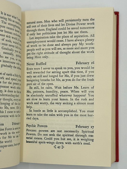 God Calling edited by A.J. Russell - 18th Printing from 1963