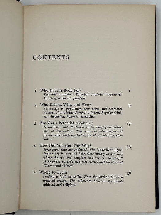 Drinking’s Not The Problem by Charles Clapp Jr. - 1949 - ODJ West Coast Collection