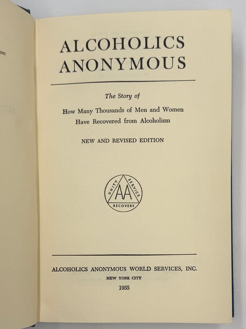 Alcoholics Anonymous Second Edition 13th Printing from 1972 - ODJ