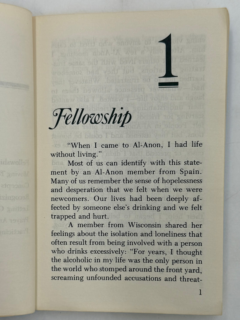 As We Understood - Al-Anon First Printing from 1985