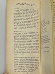 French Translation of Twenty-Four Hours a Day by Richmond Walker - Montreal West Coast Collection