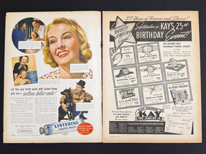 Liberty Magazine — September 30, 1939 | Featuring “Alcoholics and God” by Morris Markey