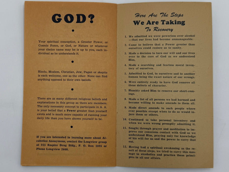 Here’s How - Pamphlet