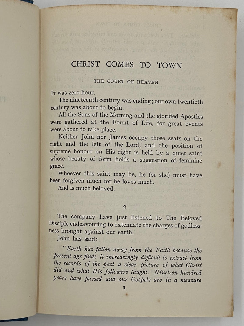 Christ Comes To Town by A.J. Russell - First Printing from 1935 - RDJ