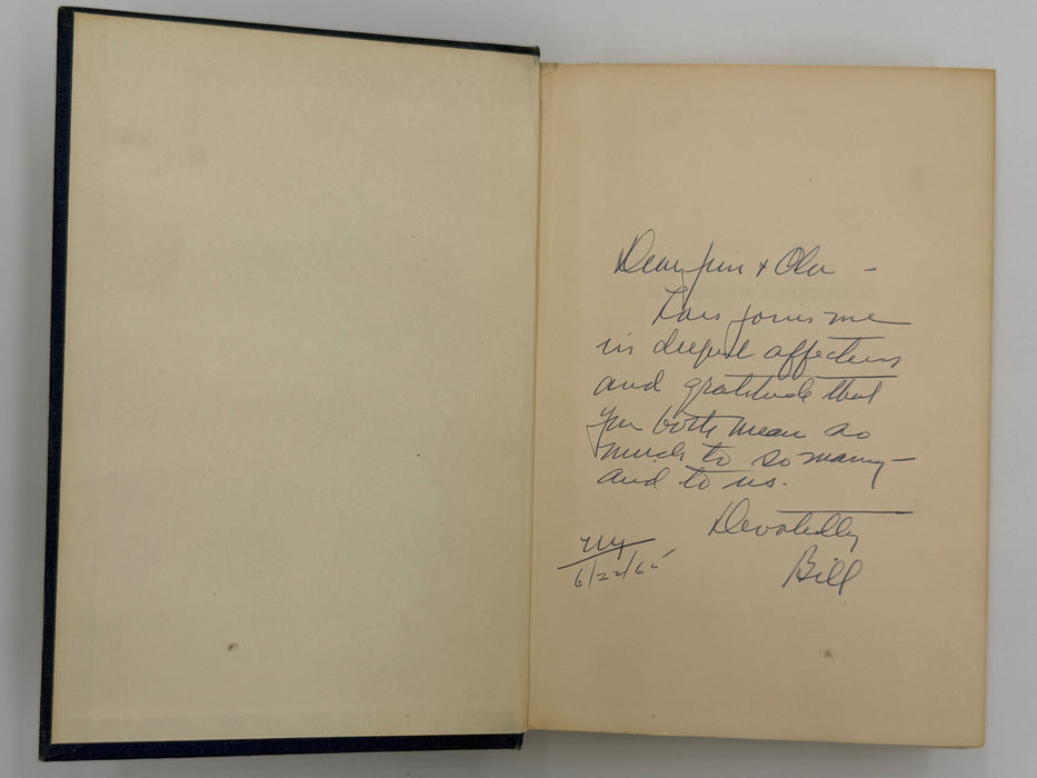 Signed by AA Co-Founder Bill Wilson — 1965 Big Book (Second Edition, 7th Printing) w/ Original Dust Jacket