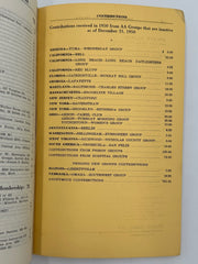 AA World Group Directory SPRING 1951 -Booklet West Coast Collection