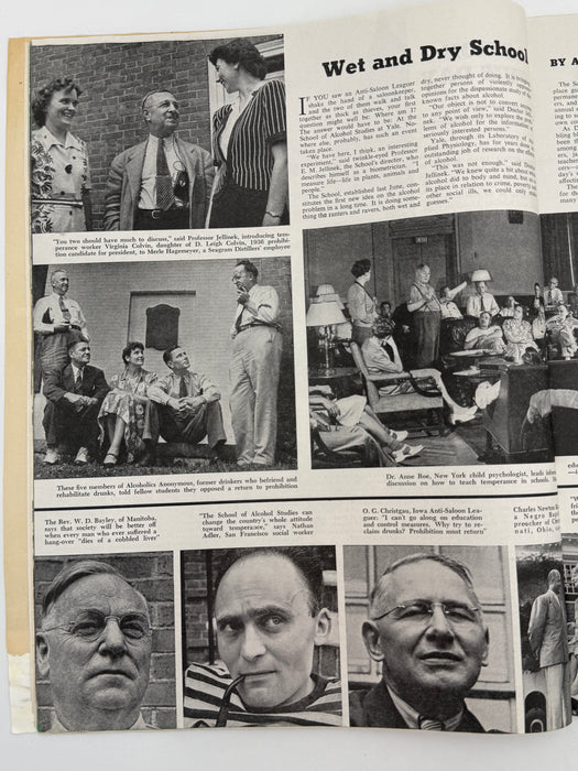 Collier’s Magazine from October 30, 1943 - Wet and Dry School