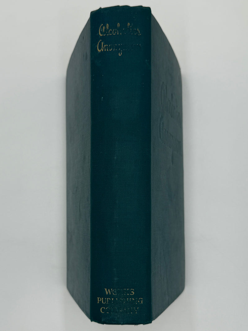 Alcoholics Anonymous First Edition 4th Printing Big Book 1943 - Blue - RDJ