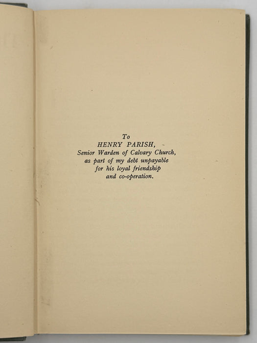 Conversion of the Church by Samuel M. Shoemaker - First British Edition 1933