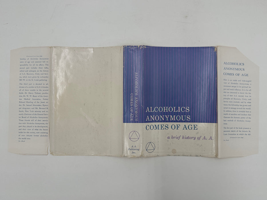 Alcoholics Anonymous Comes Of Age - First Printing