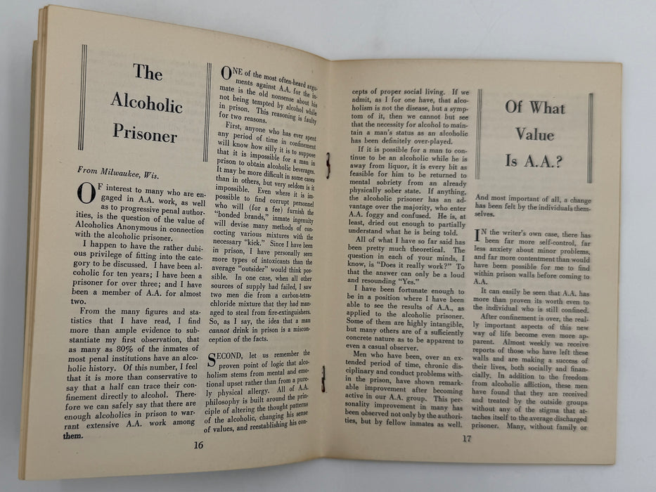 AA Grapevine from March 1949
