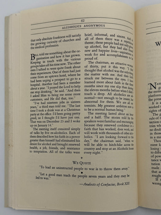 Scribner’s Commentator January 1941 - Featuring “Alcoholics Anonymous” by Theodore English