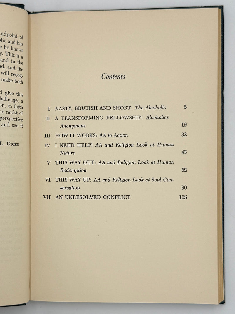 A Sober Faith — Religion and Alcoholics Anonymous by G. Aiken Taylor — 1953