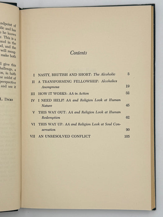 A Sober Faith — Religion and Alcoholics Anonymous by G. Aiken Taylor — 1953