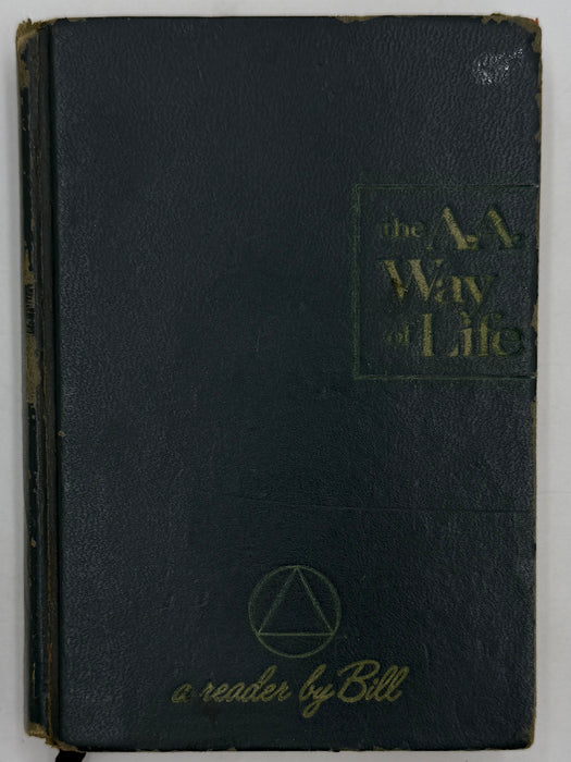 The AA Way of Life - First Printing from 1967 - RDJ