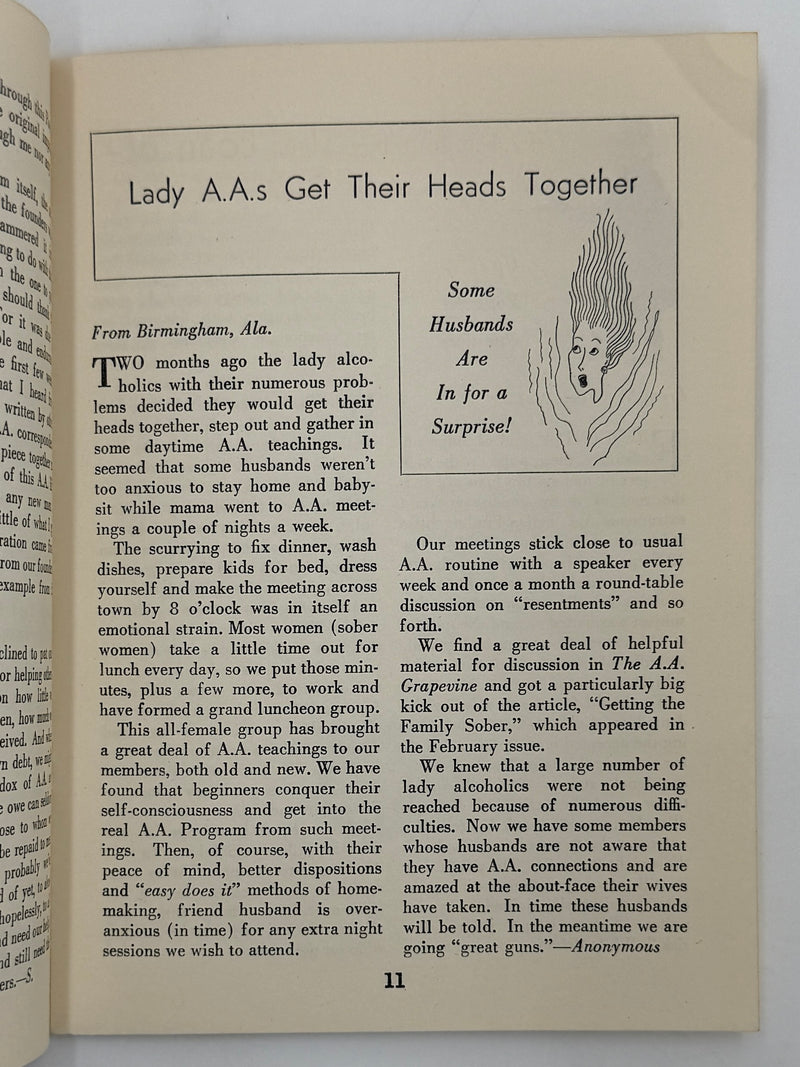 AA Grapevine from May 1949