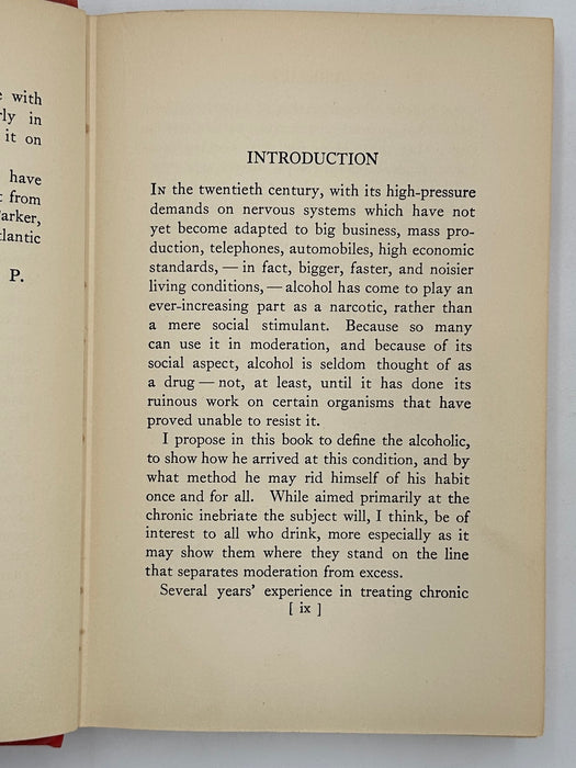 The Common Sense of Drinking by Richard R. Peabody from 1931