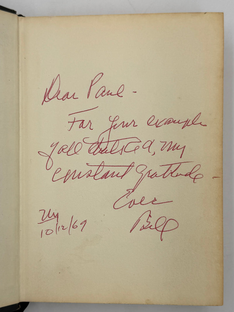 Signed by Bill W. - The AA Way of Life - Second Printing 1967 - ODJ