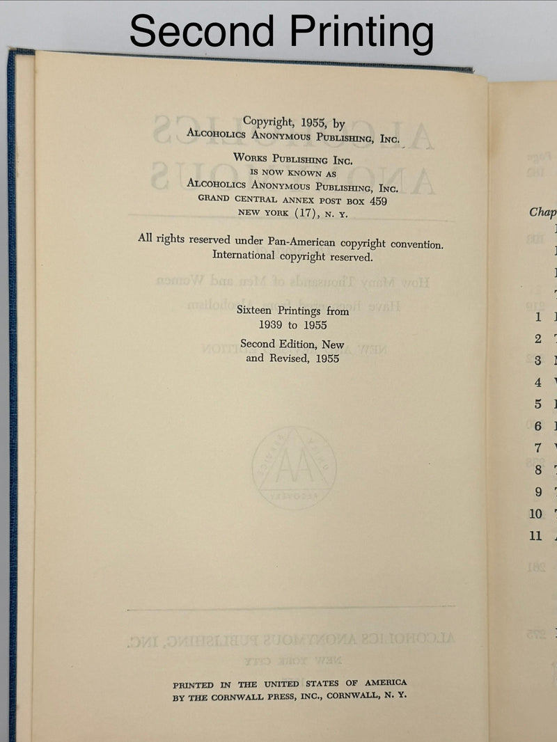 Complete Second Edition Big Book Set - 18 Volumes (1955-1974)