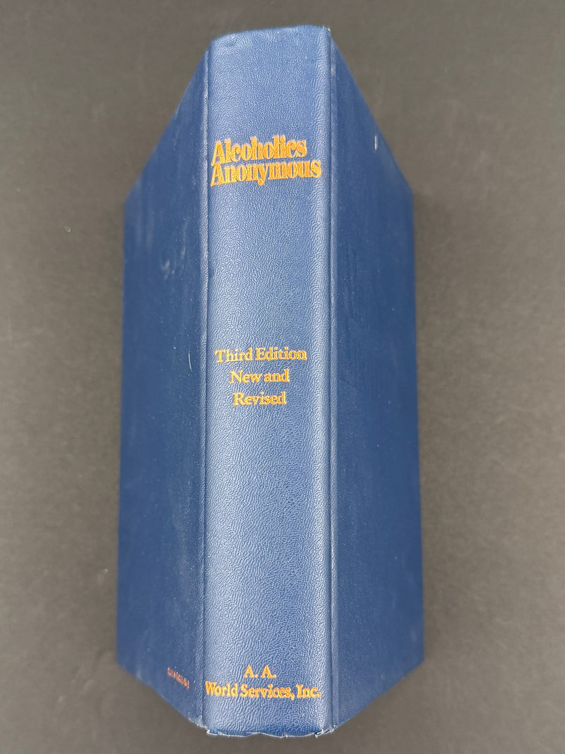 1976 Alcoholics Anonymous Big Book – Third Edition, First Printing – (ODJ)