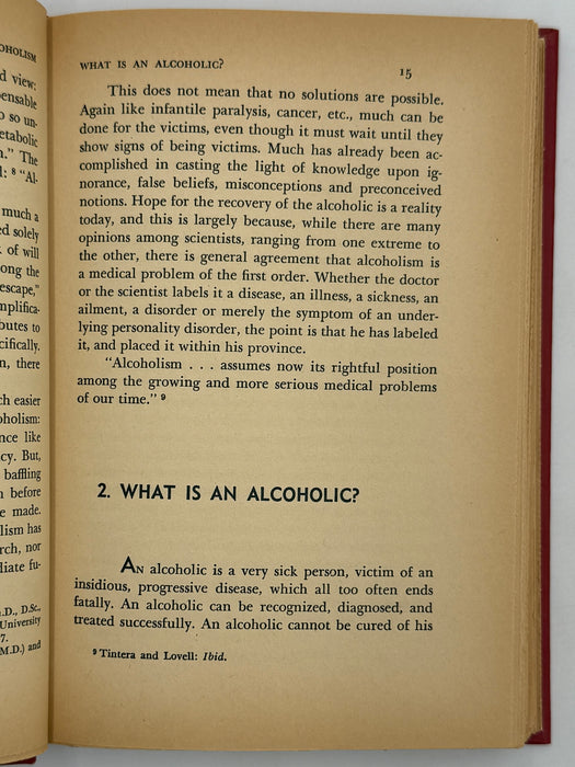 Primer On Alcoholism by Marty Mann - Fifth Printing - ODJ