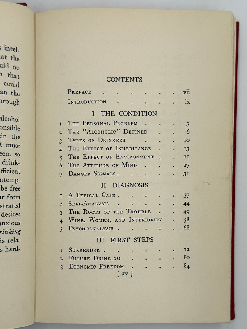 The Common Sense of Drinking by Richard R. Peabody from 1941 - RDJ