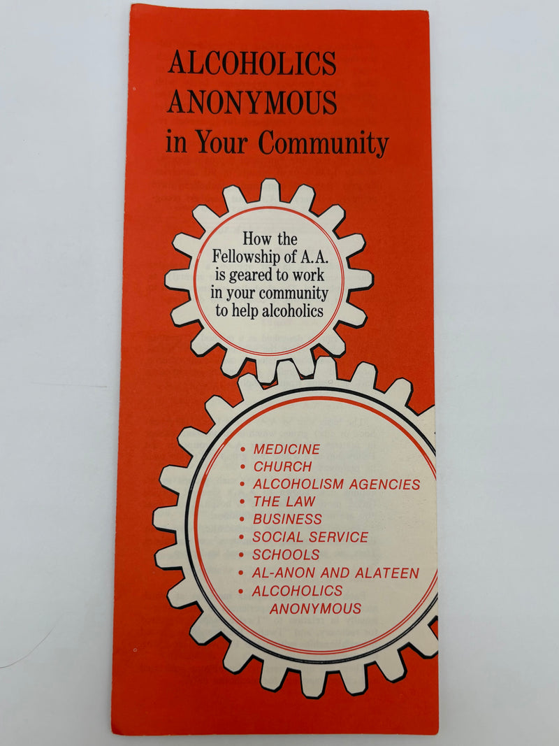 Alcoholics Anonymous In Your Community - 1968
